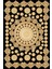 Jüt Hasır Kilim Görünümlü Dijital Baskılı Kaymaz Taban Yıkanabilir Modern Salon Halısı ve Yolluk 2