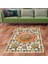 Jüt Hasır Kilim Görünümlü Dijital Baskılı Kaymaz Taban Yıkanabilir Modern Salon Halısı ve Yolluk 1