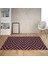 Geometrik Karo Desenli Dijital Baskı Yıkanabilir Kaymaz Taban Modern Salon Halısı ve Yolluk 1