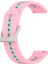 Silikon Nefes Saat Samsung Samsung Galaxy Saat Için Saat 4 Klasik 46 mm Pembe - Turkuaz (Yurt Dışından) 1