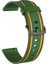 22 Mm Silikon Kordonlu Saat Yeşil Ordu (Yurt Dışından) 1