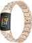 Fitbit Charge 5 Için Elmas Paslanmaz Çelik Kordonlu Saat Siyah (Yurt Dışından) 2