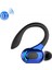 F8 Kulağa Monte Spor Bluetooth Kulaklık Mavi 3