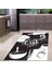 Let's Cook Together Dijital Baskı Yıkanabilir Kaymaz Taban Leke Tutmaz Mutfak Halısı ve Yolluk 1