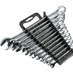 Genius 12 Li Kombine Anahtar Takımı 6x22 mm Metalik Gri Ergonomik Tasarım ve Kalite ile