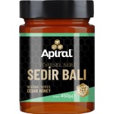 Apiral Yöresel Seri Sedir Balı 450 gr
