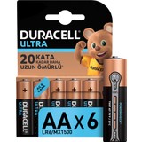 Duracell Turbomax Alkalin AA Kalem Pil 2'li Paket