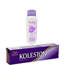 Wella Koleston Tüp Saç Boyası 4.6 Kızıl Viyole + Oksidan 20 Volüm 60 ml