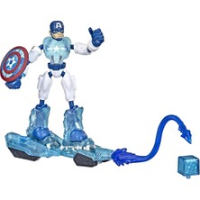 Hasbro F5868 Avengers Bend Flex Captain America Buz Görevi