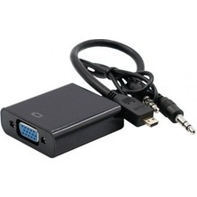 Multıcolor MC-HC20 Micro HDMI To Vga+Audio Converter