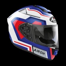 Aıroh ST.501 Square Mavi Kırmızı Gloss Kask