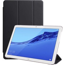 MobaxAksesuar Huawei Mediapad T5 10 Kılıf Pu Deri Smart Standlı Case