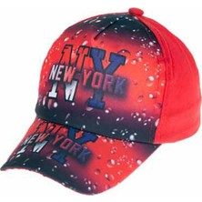 Miniko Kids Kitti 1212 Erkek Çocuk Dijital Baskılı Yazlık Şapka 4-8