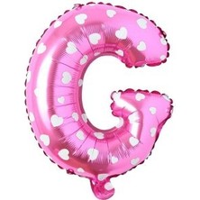Eğlence Marketi 16 Inç Pembe Harf Balon G
