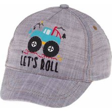 Miniko Kids Kitti 1110-01 Erkek Çocuk Yazlık Şapka 1-4 Yaş