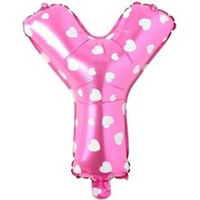 Eğlence Marketi 16 Inç Pembe Harf Balon Y