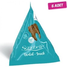 6 Adet - Sanabelle Dental Snack Ağız ve Diş Sağlığı Kedi Ödülü 20 gr