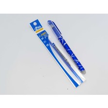 Be Beauty Mavi Renk 0,7 Jel Kumaş Kalemi -Terzi Kalemi - Isı ile Uçan Kalem + 1 Adet Yedek Uç