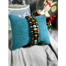 Padore Accessory Erkek   3 Adet Massive Ahşap Bileklik