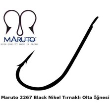 Maruto Japon Olta Iğnesi 2267 Ns Siyah Nikel 1 Numara