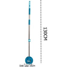 Motek Mop Turbo Yedek Sap Kaymaz Kilit Sistemli