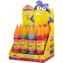 Play-Doh 12 Renk Jumbo Kuruboya Plastik Tüp