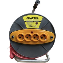 Chattel Seyyar Makaralı Kablo 3x1.5x20 mt