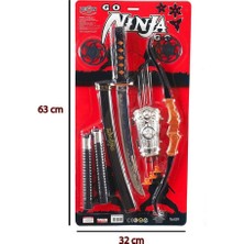 Zeon Oyuncak Savaşçı Oklu Ninja Seti 10 Parça