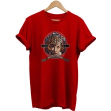 Remonz Satranç Queens Gambit Baskılı %100 Pamuk Oversize T-Shirt Büyük Beden Tişört