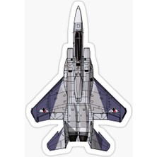 TSC Jet Savaş Uçağı  Araba Leptop Için Sticker Yapıştırması 20CM