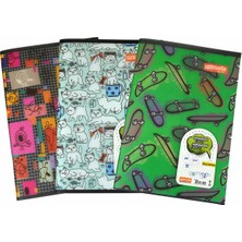 Mynote Text Up A5 80 Yaprak Çizgili Defter