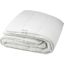 IKEA Çift Kişilik Dört Mevsimlik Yorgan 240X220 cm Beyaz-Oluklu Lif Yorgan