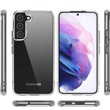 ZORE Galaxy S22 Plus Kılıf Zore Forst Köşeleri Airbagli Şeffaf Kılıf