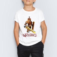 Morinna Roblox Wikia Baskılı  Çocuk Tişört T-Shirt Mr-05