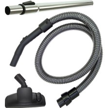 Parmis Electrolux Uyumlu ESPC72RRT Silent Performer Elektrikli Süpürge Çelik Telli Hortumu Emici Yer Başlığı Teleskopik Boru