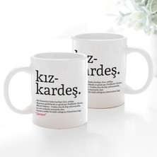 Hediye Sepeti Hediyesepeti Kız Kardeş Kelime Anlamlı Isme Özel Kupa