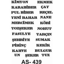 Cadence New Stencil Collection A4 AS-439