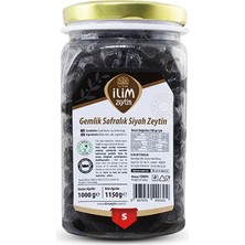 İlim Zeytincilik Gemlik Siyah Zeytin S 1 kg