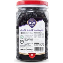 İlim Zeytincilik Gemlik Siyah Zeytin M 1 kg