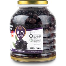 İlim Zeytincilik Gemlik Siyah Zeytin M 2 kg