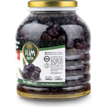 İlim Zeytincilik Gemlik Siyah Zeytin L 2 kg