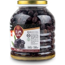 İlim Zeytincilik Gemlik Siyah Zeytin XL 2 kg