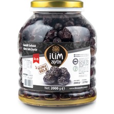 İlim Zeytincilik Gemlik Kuru Sele Siyah Zeytin 2XS 2 kg