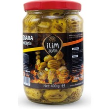 İlim Zeytincilik Izgara Yeşil Zeytin 400 gr