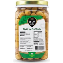 İlim Zeytincilik Köy Kırma Yeşil Zeytin 1 kg