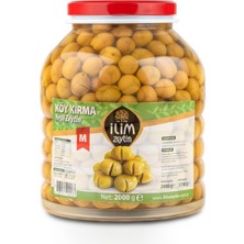 İlim Zeytincilik Köy Kırma Yeşil Zeytin 2 kg
