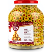 İlim Zeytincilik Biberli Yeşil Zeytin 2 kg