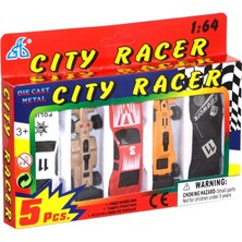 Can-Em Oyuncak 92753-5 Metal Araba Seti 5'li -Canem