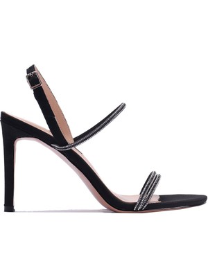 Nine West Zarına 2fx Siyah Kadın Topuklu Sandalet