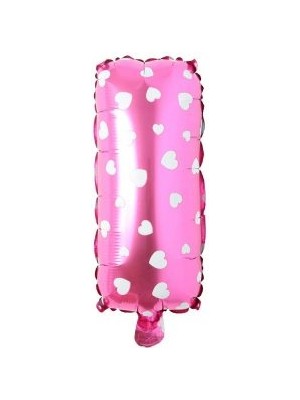 Eğlence Marketi 16 Inç Pembe Harf Balon I